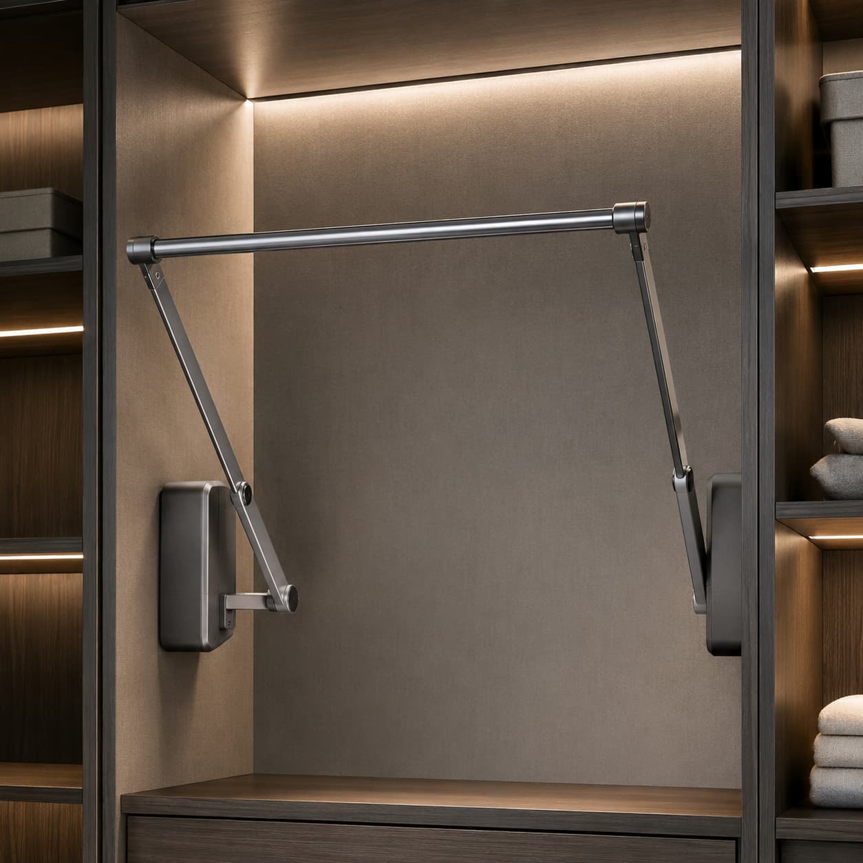 Pull-Down Wardrobe Lift