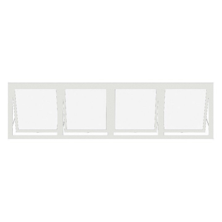 Awning Windows — Pure White finish sample
