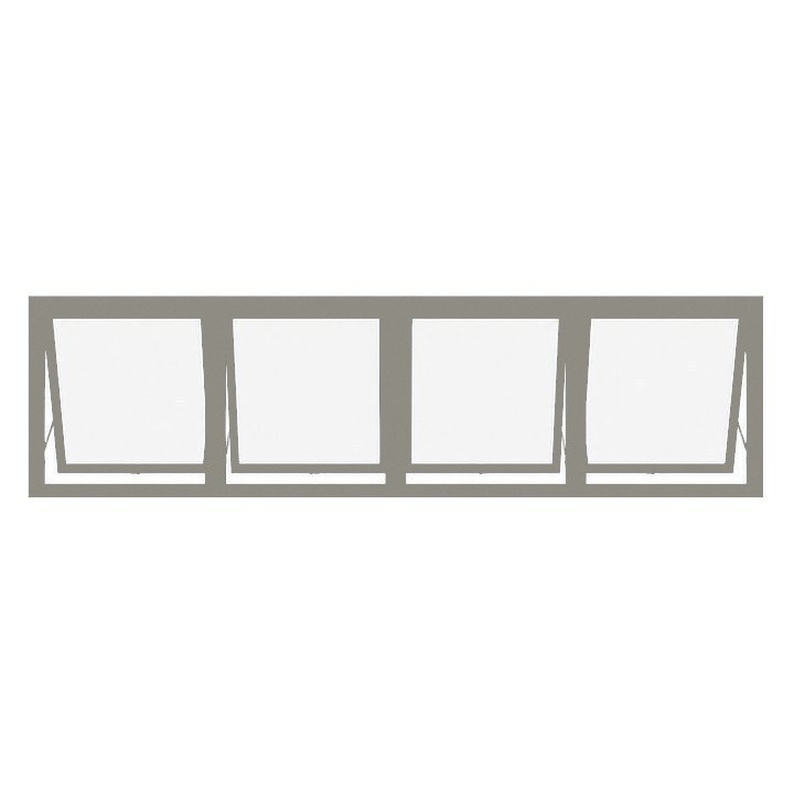 Awning Windows — Warm Gray finish sample
