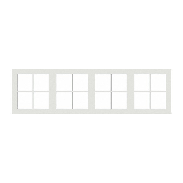 Basement Windows — Pure White finish sample