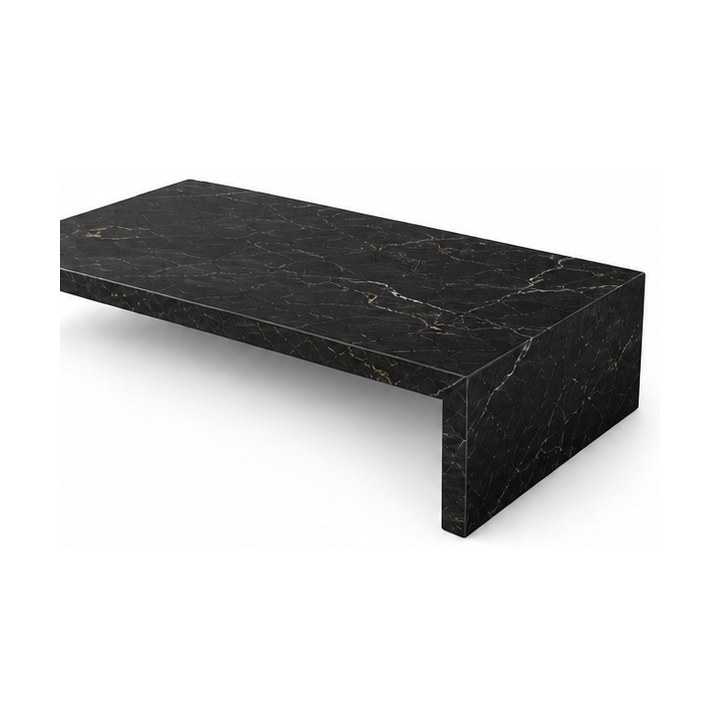 Black Marble Countertops — Honed Black finish sample