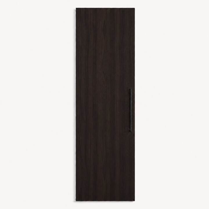 Clothing Closet — Black Walnut finish sample