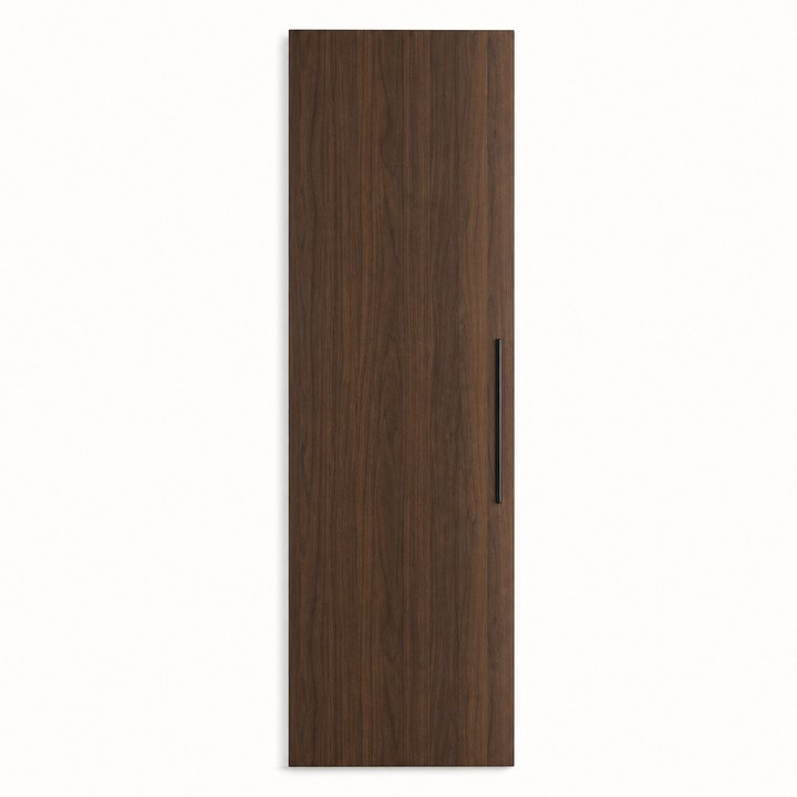 Clothing Closet — Dark Walnut finish sample