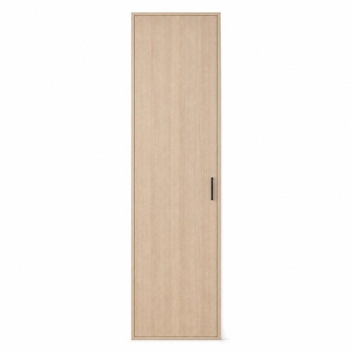 Coat Closet — Light Natural Oak finish sample