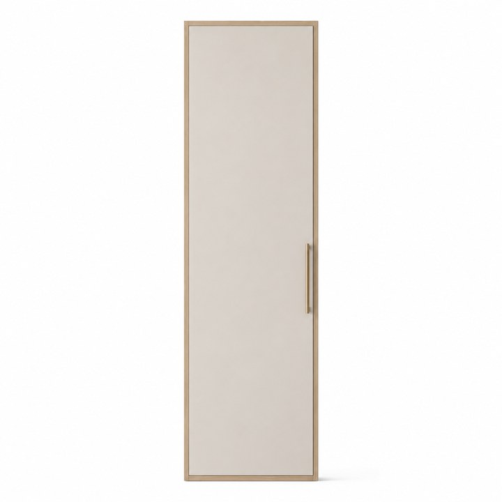Corner Wardrobe — Light Gray Matte finish sample