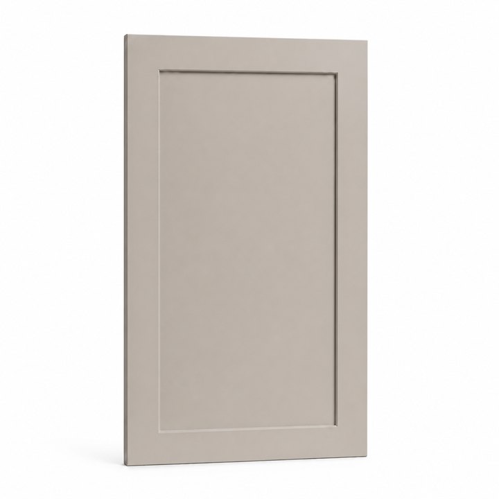 Cream Kitchen Cabinets — Light Greige finish sample