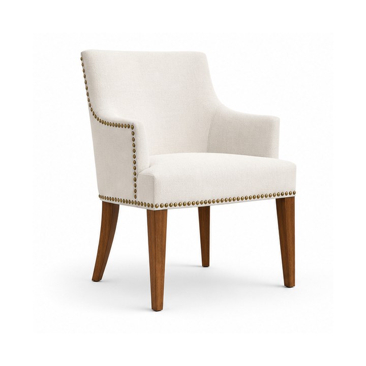 Dining Chairs — Ivory Performance Fabric finish sample