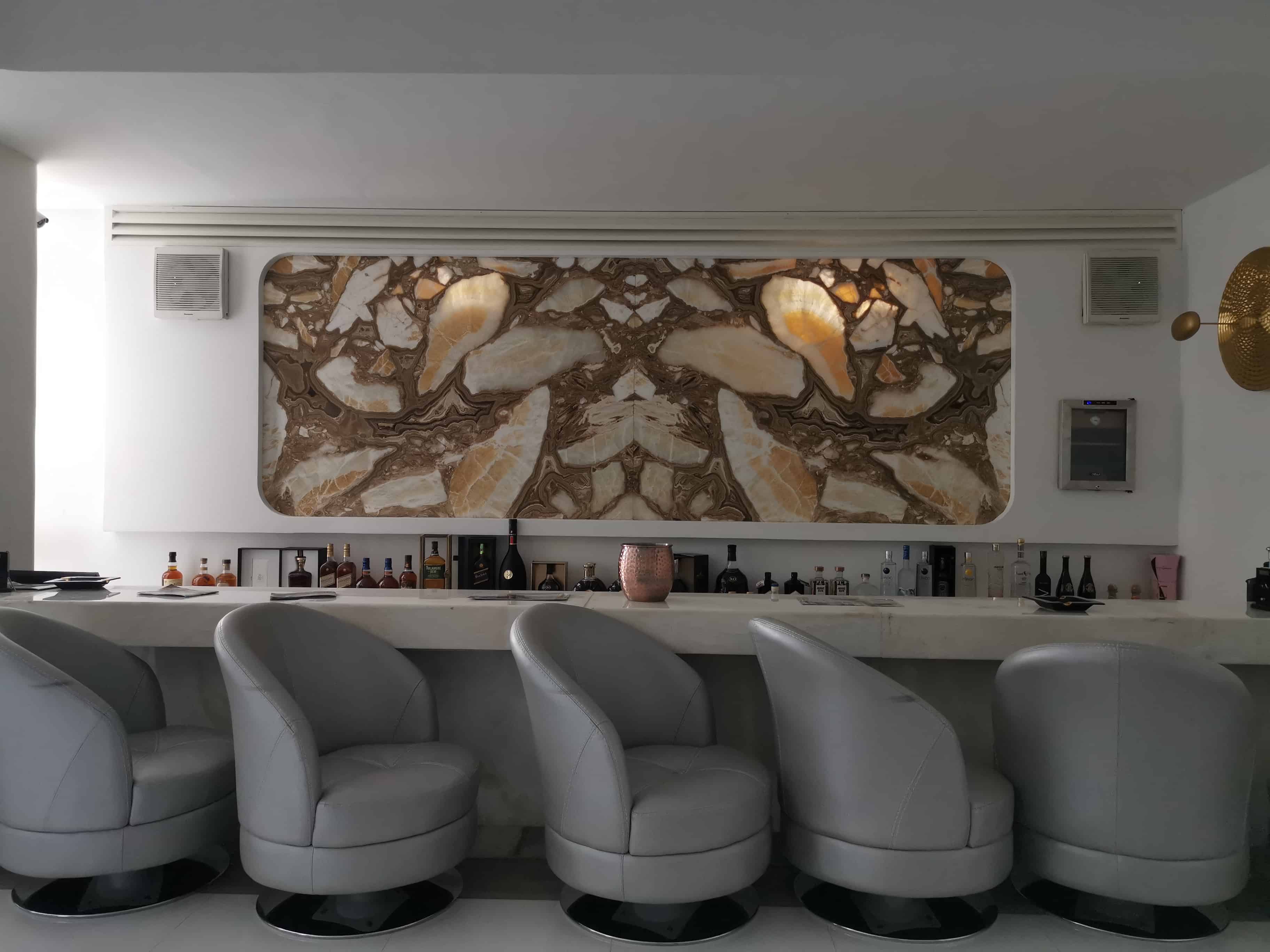 Bar Seating and Counter Area