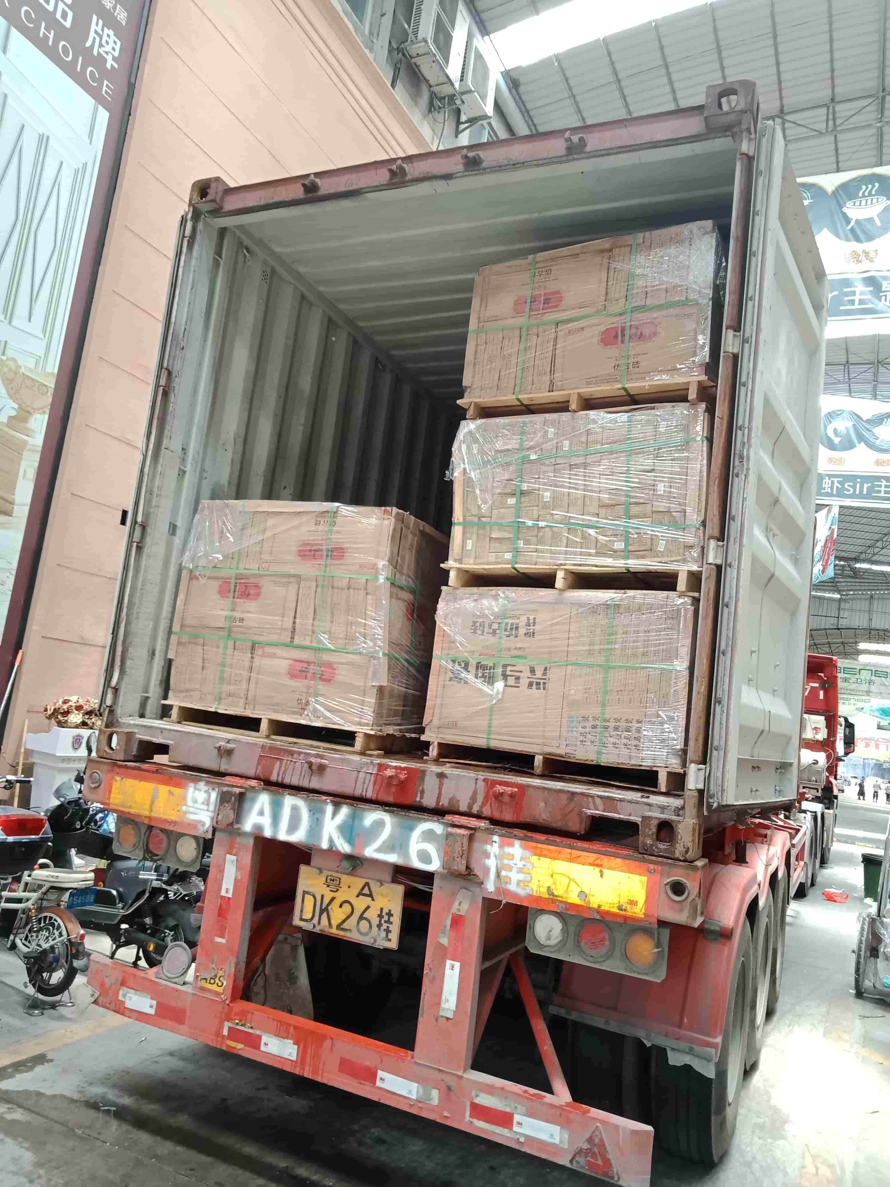 Palletized Loading and Export Packing