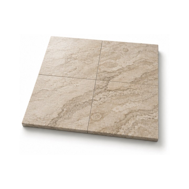 Marble Floor Tiles — Brushed Marble finish sample