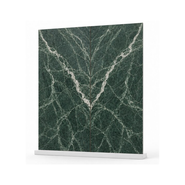 Marble Wall — Book-Matched Panels finish sample