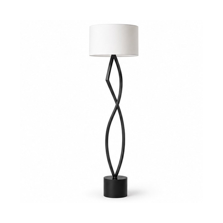 Modern Floor Lamps — Matte Black finish sample
