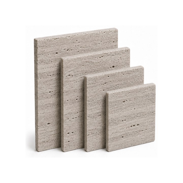 Natural Stone Tile — Brushed Stone finish sample