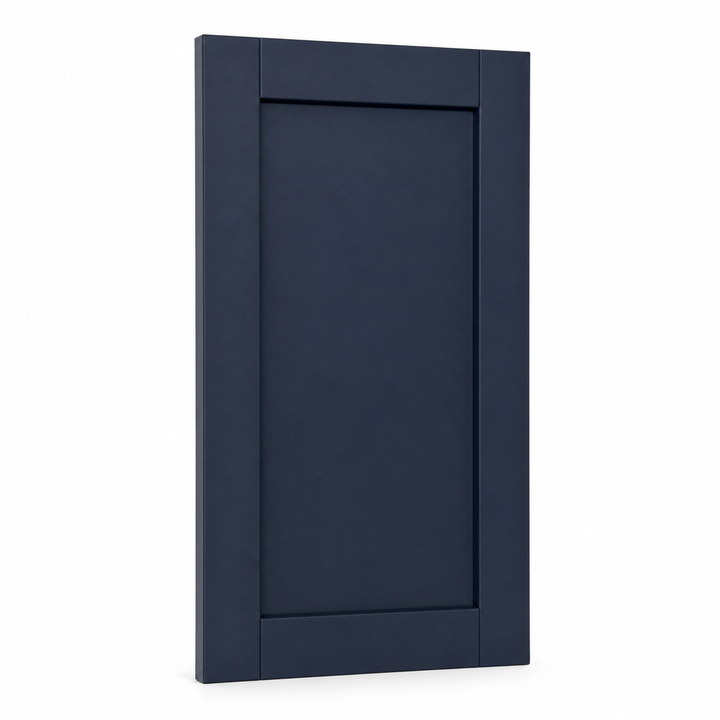 Navy Blue Kitchen Cabinets — Deep Navy finish sample