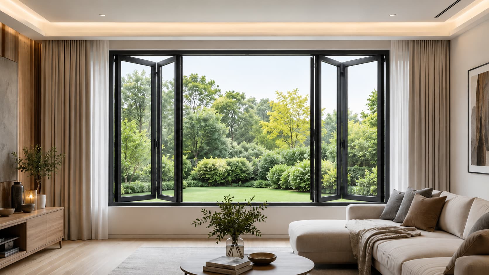 Aluminum Windows — Operable Panel View
