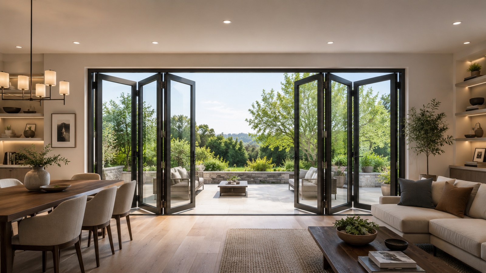 Bifold Door — Side View