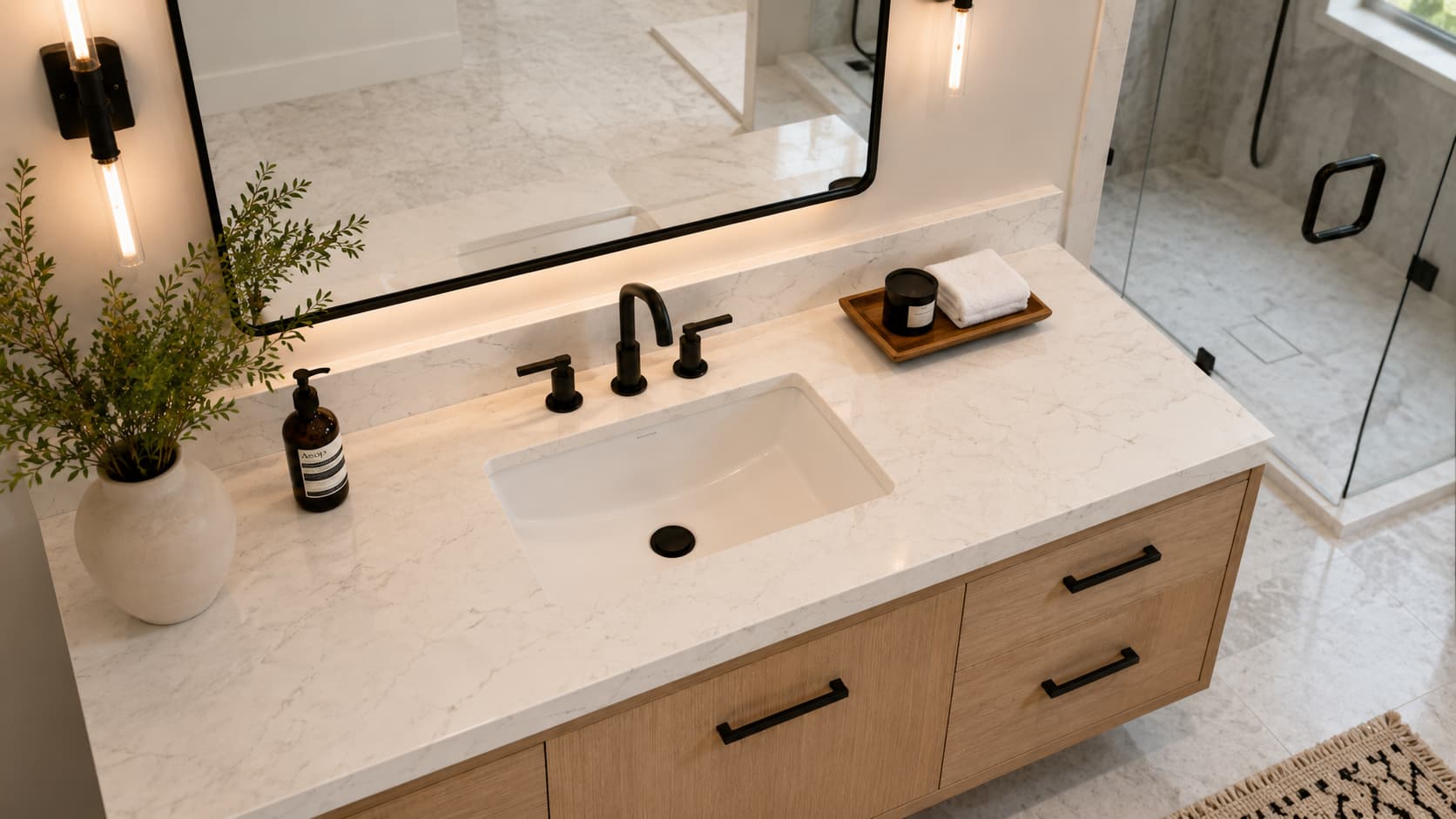 Black Bathroom Faucets — Matte Black Bathroom Coordination