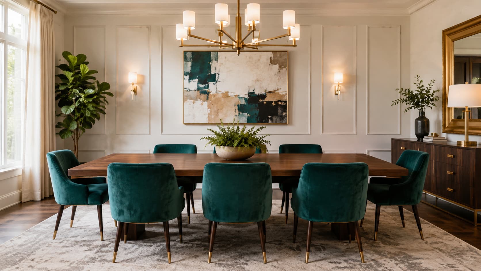 Dining Table — Full Dining Table View