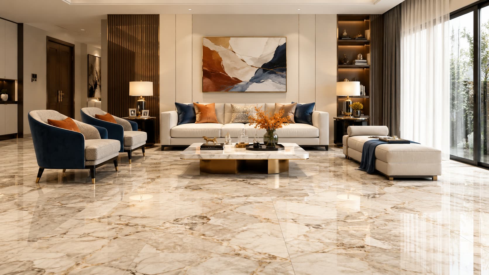 Marble Floor Tiles