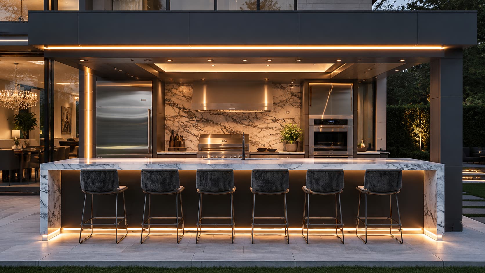 Outdoor Kitchen Cabinets — Complete Outdoor Kitchen