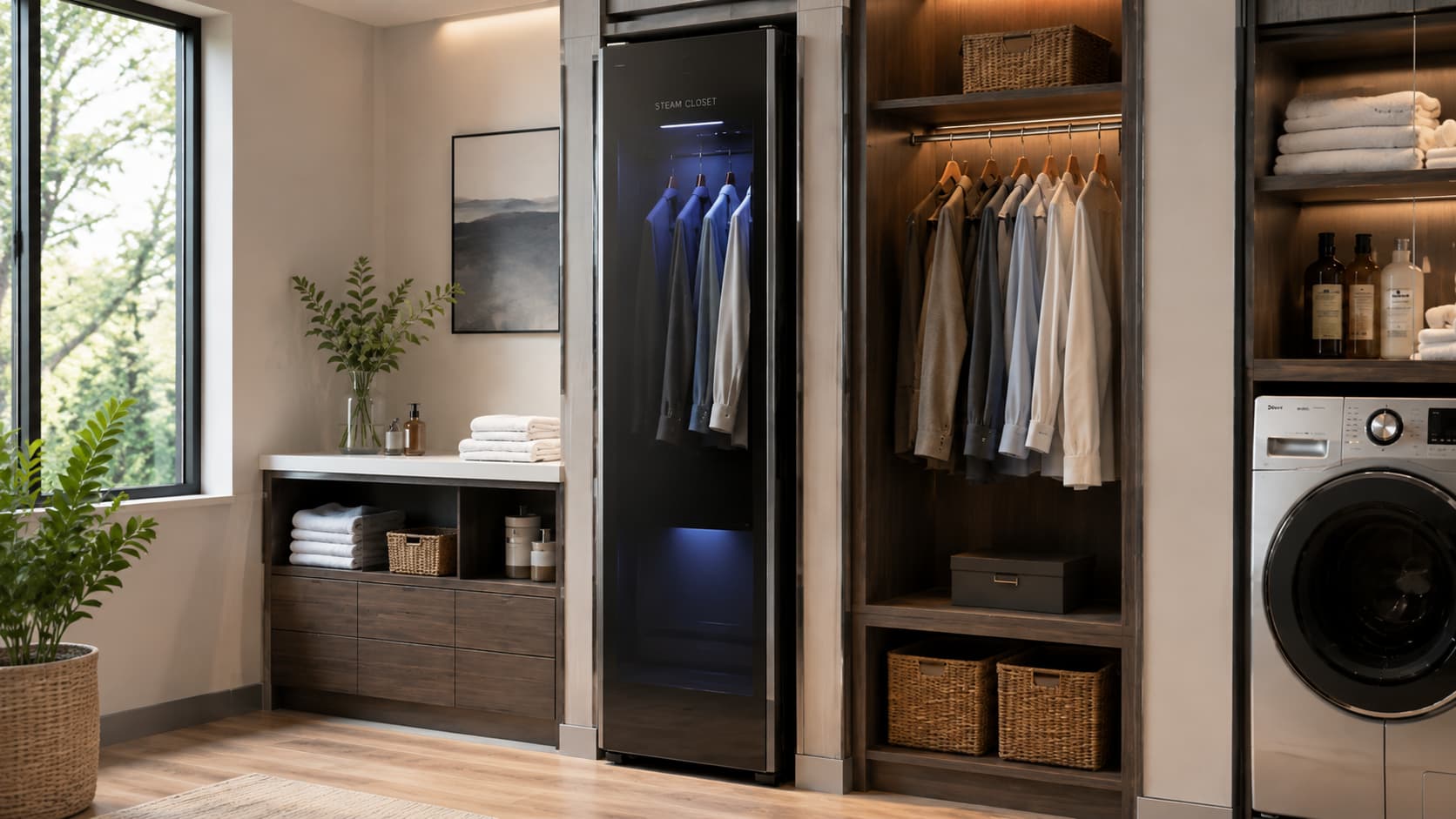Steam Closet — Garment Care Cabinet