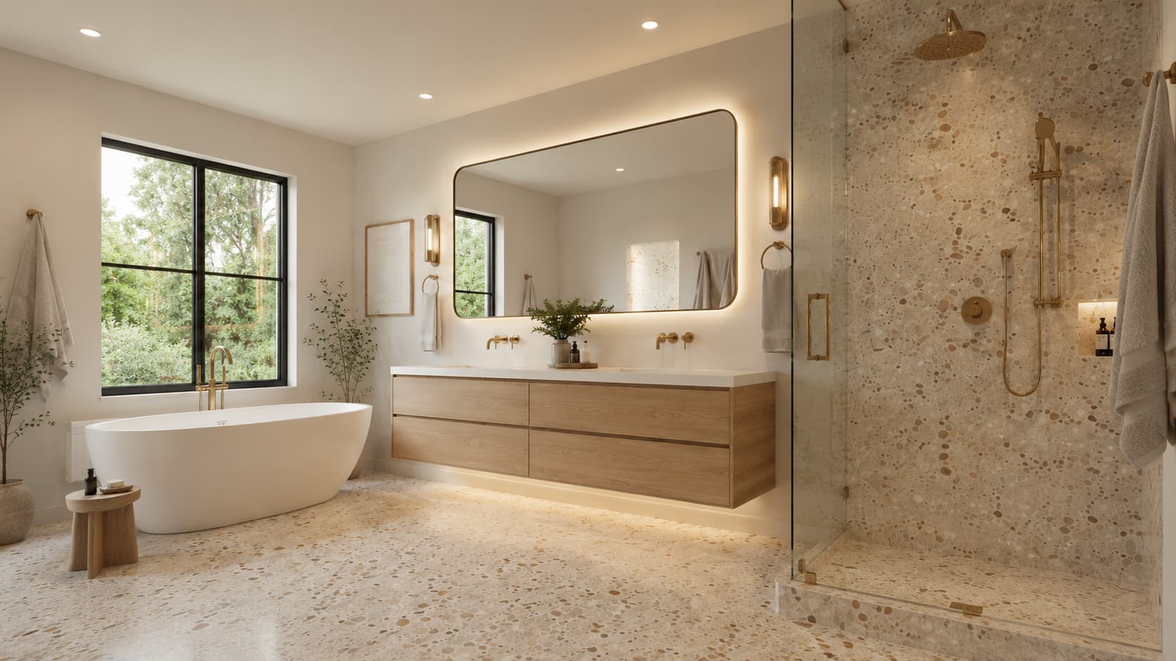 Terrazzo Tile — Side View