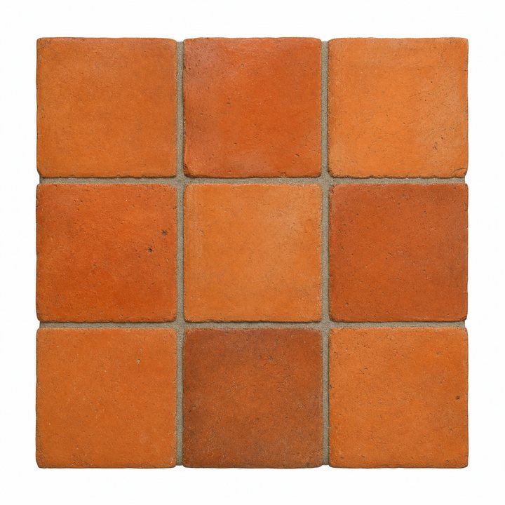 Saltillo Tile — Sunbaked Clay finish sample
