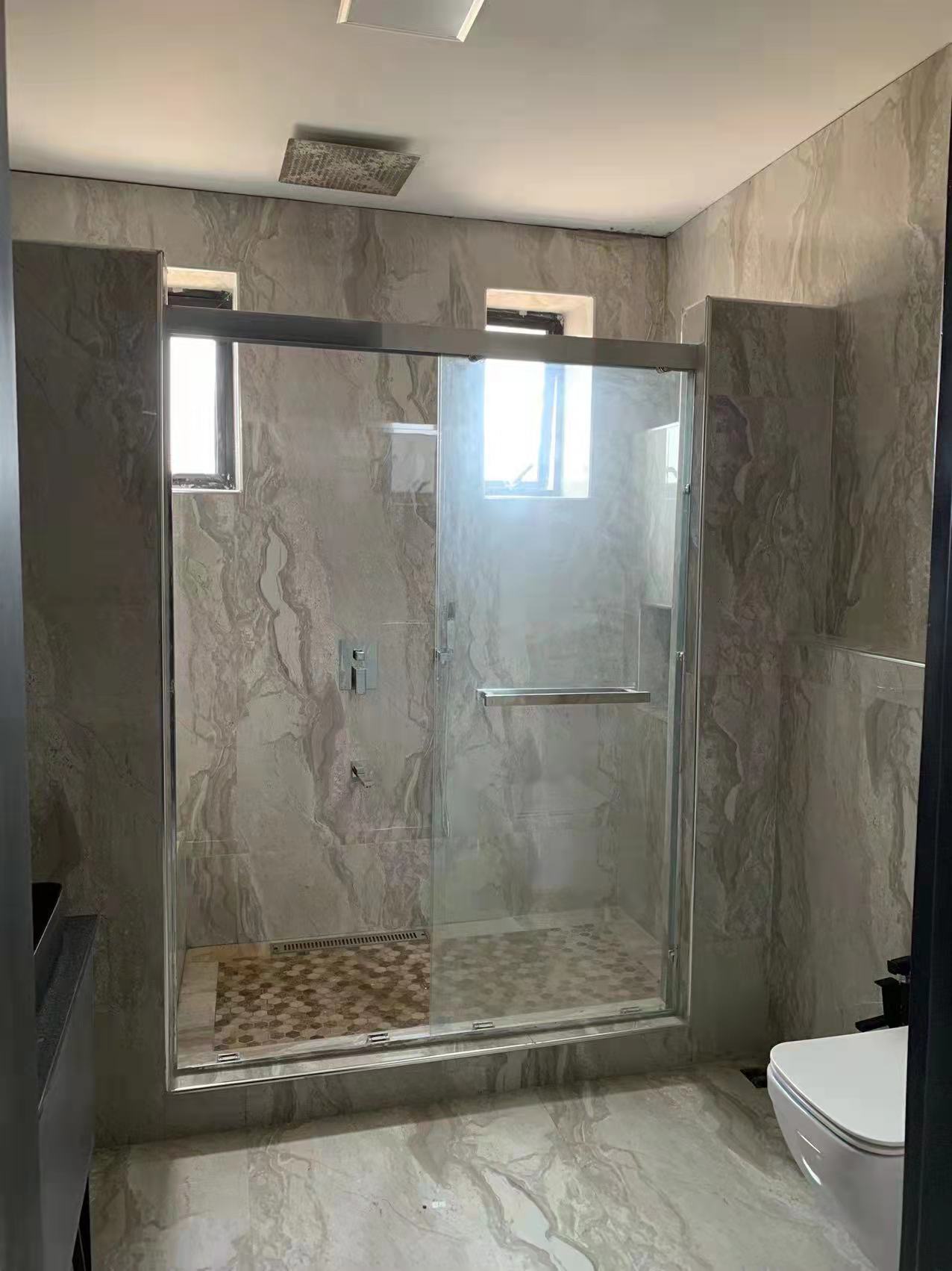 Large Glass Shower Enclosure