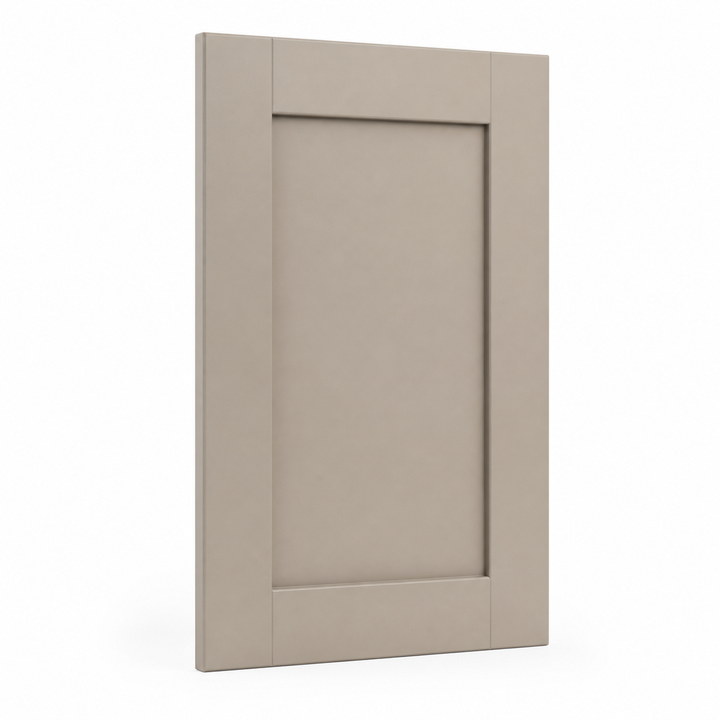 Shaker Kitchen Cabinets — Warm Greige finish sample