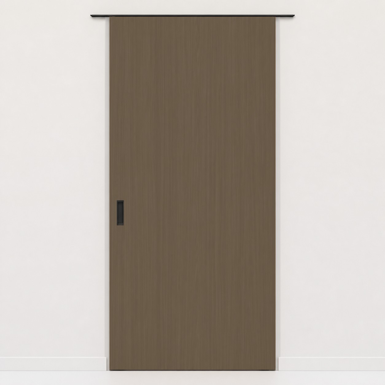 Sliding Barn Door — Charcoal Ash finish sample