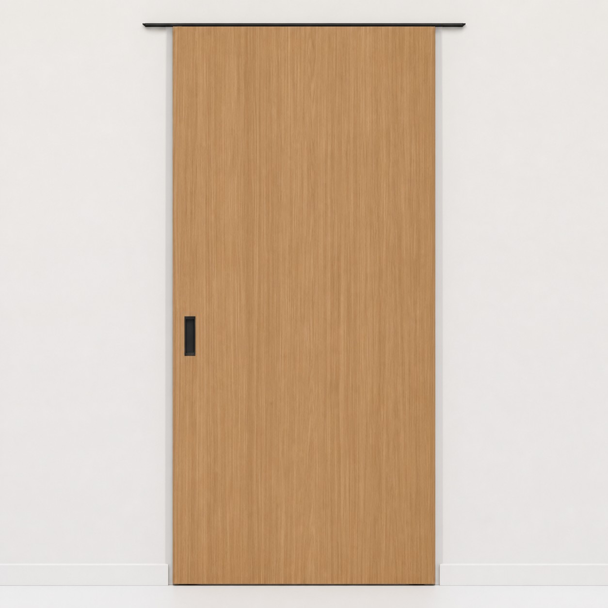 Sliding Barn Door — Light Oak finish sample