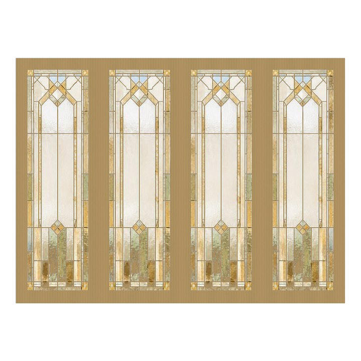 Stained Glass Windows — Champagne finish sample