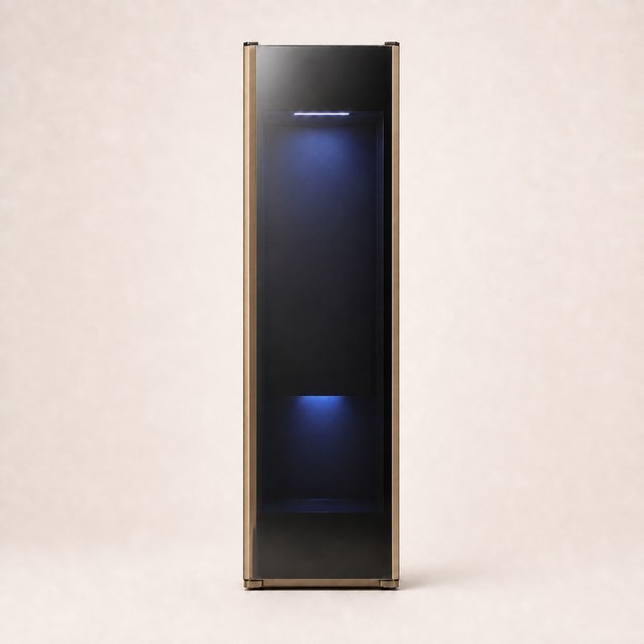Steam Closet — Champagne Bronze finish sample