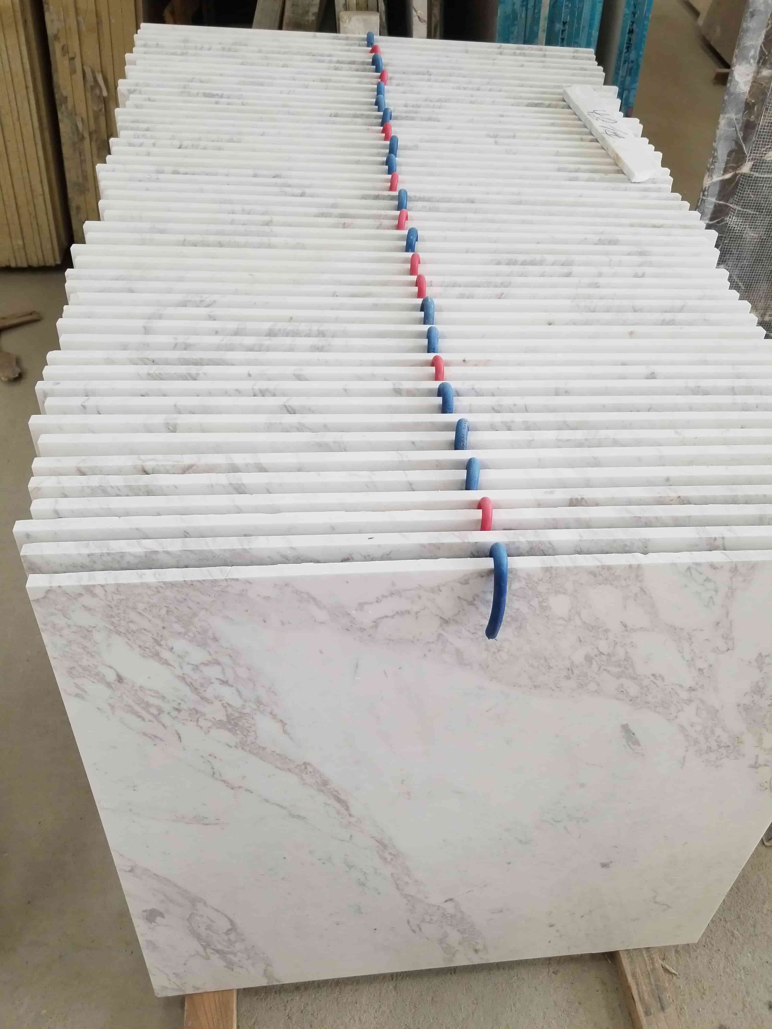 White-Gray Finished Stone Panels