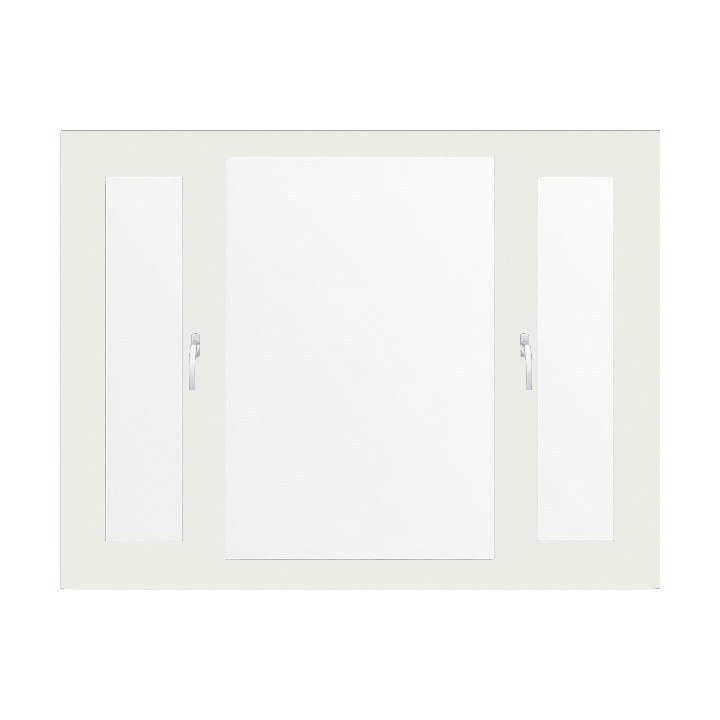 Vinyl Window — Bright White finish sample