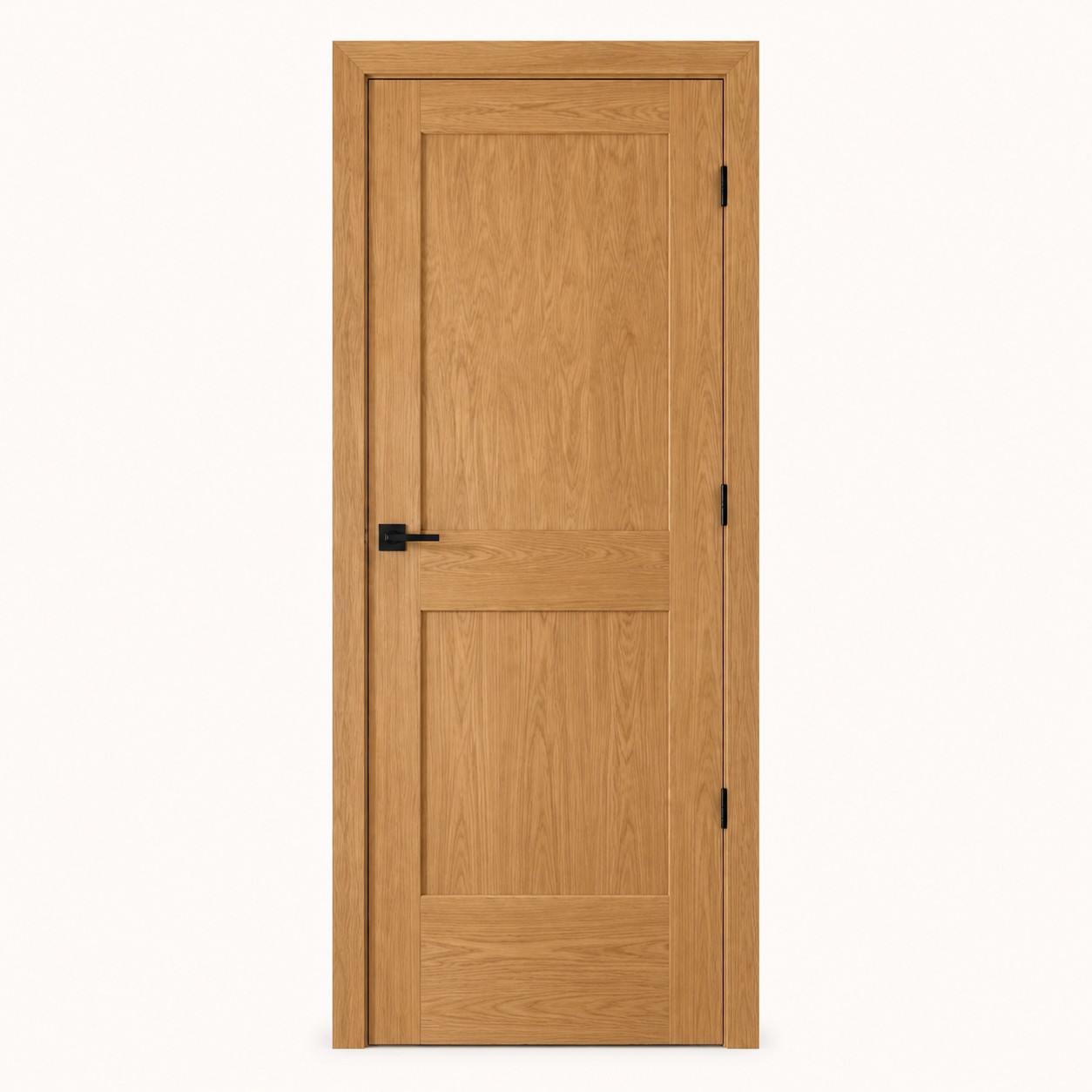 Wooden Door — Natural Oak finish sample