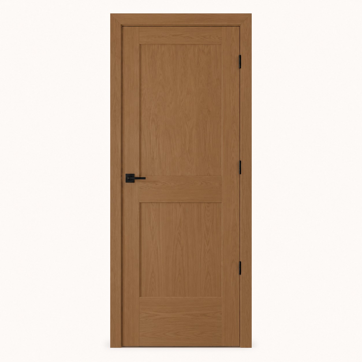 Wooden Door — Smoked Oak finish sample