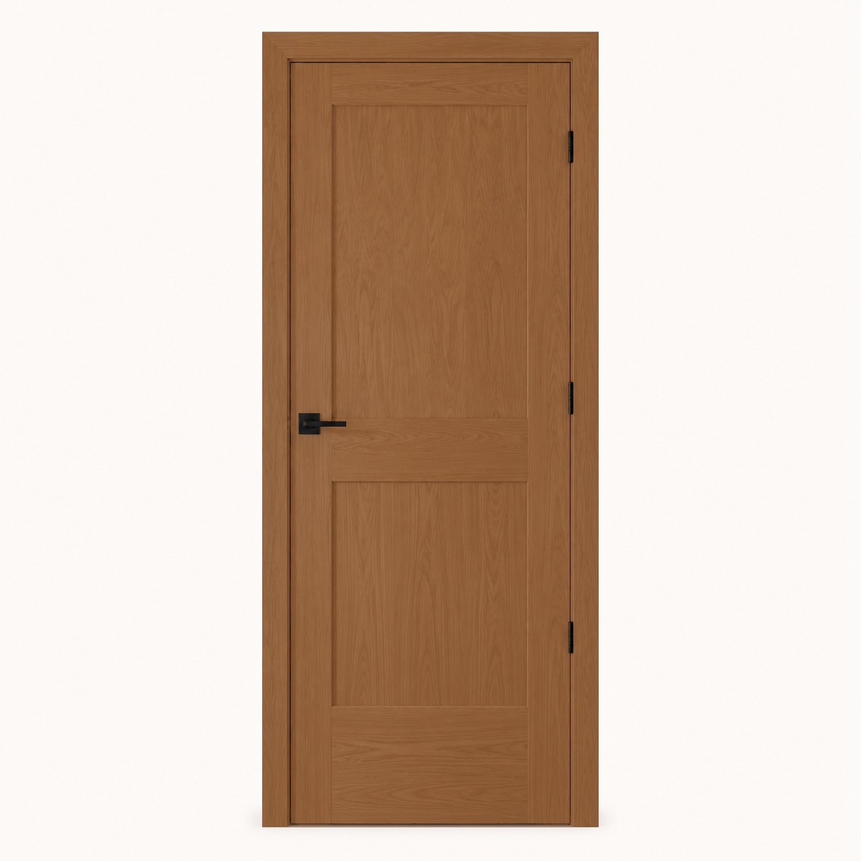 Wooden Door — Warm Walnut finish sample