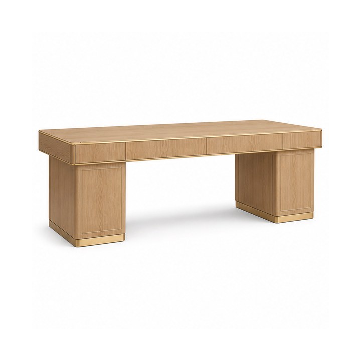 Writing Desk — Light Natural Oak finish sample