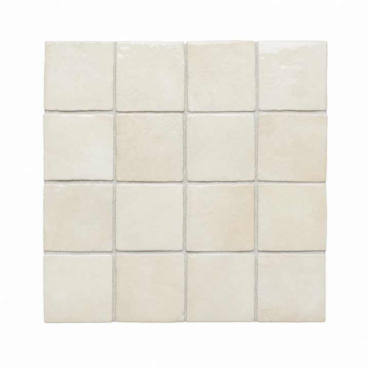 Zellige Tile — Soft Ivory finish sample